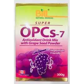 Bill Natural Sources OPC 7 Anti-oxidant Powder Drink Mix 葡萄籽精華 300g - Free US Shipping