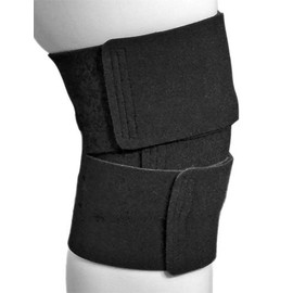 Ready Wrap Knee Compression Wrap, ReadyWrap (Medium, Black)