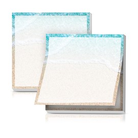 AFYEWKC Sticky Notes 3x3 Inches, Cute Self-Stick Pads, Funny Self-Sticky Note Pads for Office, Home, Organization Cute Beach Sand
