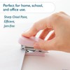 BAZIC Mini Stapler w/ 500 Staples, Standard (26/6) Pastel Color,