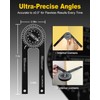 Anyongora Miter Saw Protractor 3.5-Inch High-Strength Aluminum Angle Finder Tool