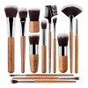 Cleof 13 Juego Profesional De Brochas De Maquillaje De Bambú