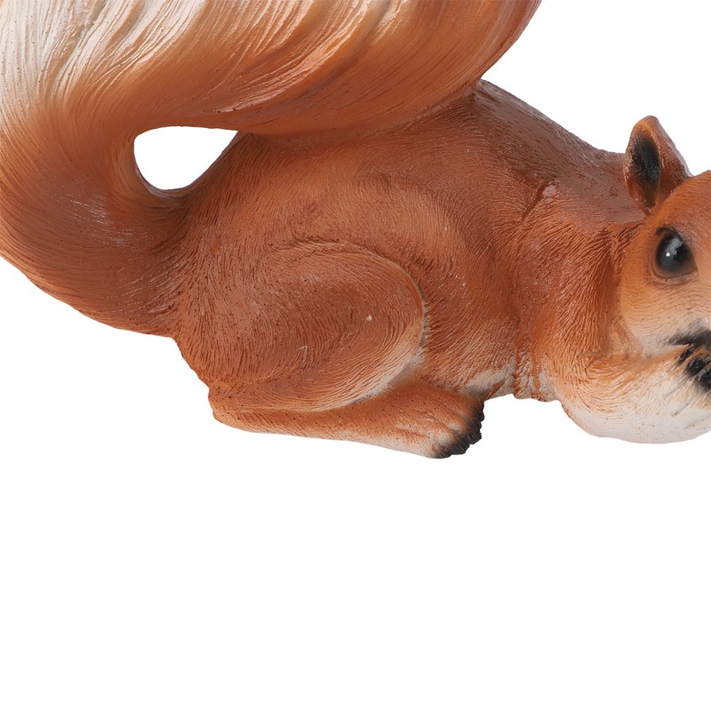 Squirrel Garden Decor Outside Funny Resin Statue Courtyard Balcony Outdoor