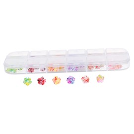 Healvian Rose Nail Art Charms for Manicure Nail Decoration for Salon Home Use Easy to Apply