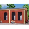 Auhagen 80503 Walls 2325A Red Industrial Windows E Modelling Kit