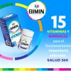 Bimin Polivitaminas Minerales 100 Tab Sydenham Suplemento Sabor