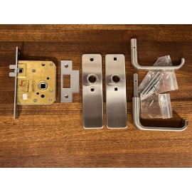 SCHWEPPER Stainless Steel Mortise Lock Set Handleset Assembly