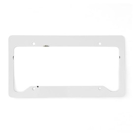 CafePress Lucky St Patrick's Day Gnome Aluminum License Plate Frame, License Tag Holder