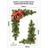 Christmas Window Stickers - A set of 2 Small Fir