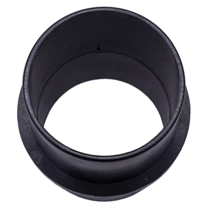 Riloer 60mm/ 2.36" Black Plastic Straight Connector - Ventilation Pipe