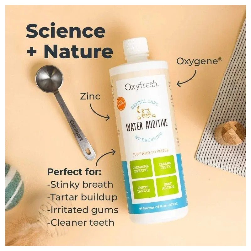 Oxyfresh Aditivo De Agua Dental Para Gatos 237ml