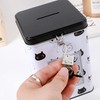 I-TOTAL Funny Money Box with Padlock and Key Metal Money
