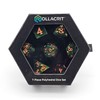 Rollacrit Sharp Edge Resin 7 Piece Dice Set - Sharp
