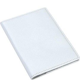 Royce Leather RFID Blocking Passport Organizer, 5.62" x 4" x 0.25", Silver