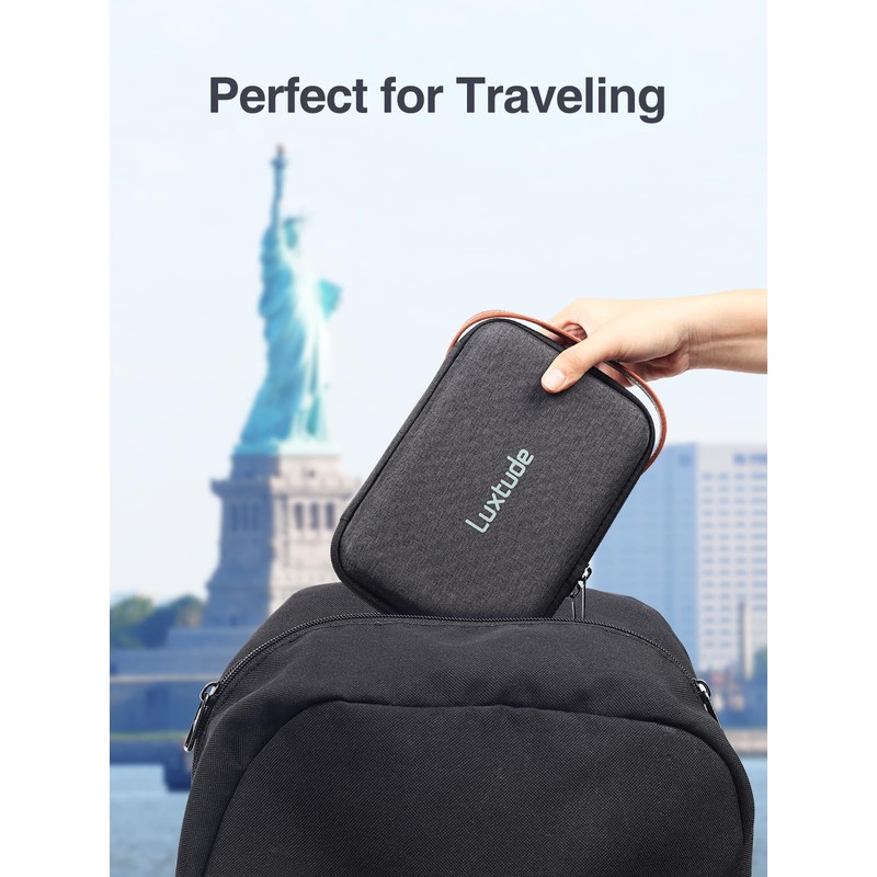 Luxtude Hard EVA Case with Foam, Hard Sided EVA Shockproof