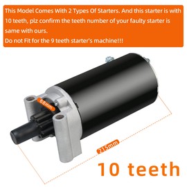 32 098 08 1999-1140051 Starter (10-Teeth) 32-098-08 32-098-01-S 32-098-03-S 32-098-04-S 5801N for Kohler Toro Cub Cadet New Holland Lawn Mowers 20HP 21HP 22HP 23HP 24HP 25HP 26HP 27HP