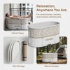 Portable Bathtub for Adults, 37.4" Foldable Bathtub No Installation, Freestanding