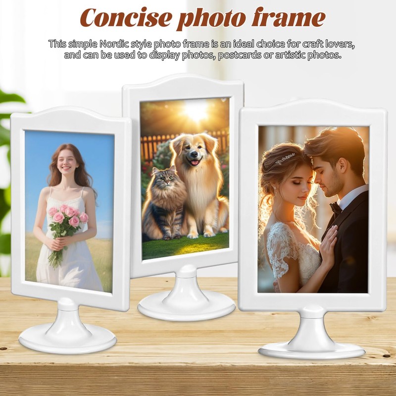 Angoily Double-Sided Picture Frames 4 Pieces 8 45 x 4