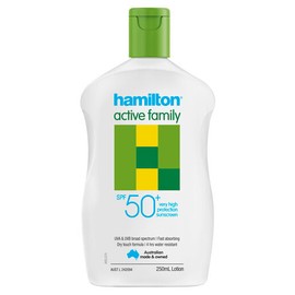 Hamilton Sun Active Family SPF50+ Lotion 250mL