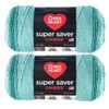 Red Heart Super Saver Jumbo - Hilo de menta degradada