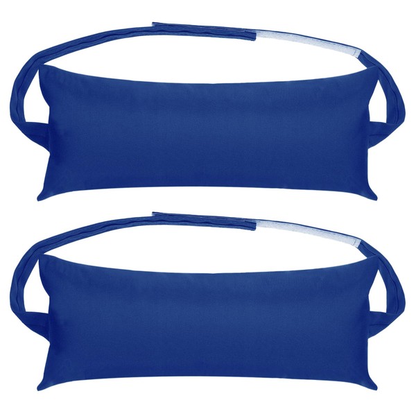 PATIKIL Outdoor Chaise Pillows, 2 Pack Lounger Pillow Waterproof Resistant