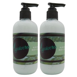 Liquivera Icy Mint & Mandarin Scented Body Lotion with Aloe Vera, 16 Oz (2 Pack)