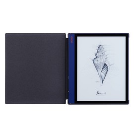 OLAIKE Case for BOOX Note Air/Note Air 2 Plus 10.3'' Tablet, Auto Sleep/Wake, Premium PU Leather Folio Cover with Foldable Stand, Milk Notebook (Not for Other BOOX Series)