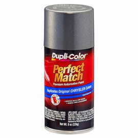 Dupli-Color EBCC03317 Perfect Match Automotive Spray Paint – Chrysler Charcoal Gray, AA9/PA9 – 8 oz. Aerosol Can