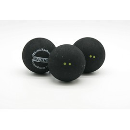 Price - 2-point top player racket balls, black