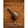 10Pcs Diamond Grinding Bits, 12mm Cylinder Head, 3mm Shank, 45mm