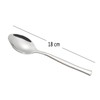 Sosody Stainless Steel Dessert Spoons, 12 Pieces