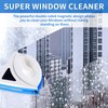 YEXINGO Double-Sided Magnetic Window Wiper for 3-8mm Thickness Single-Sided Glass