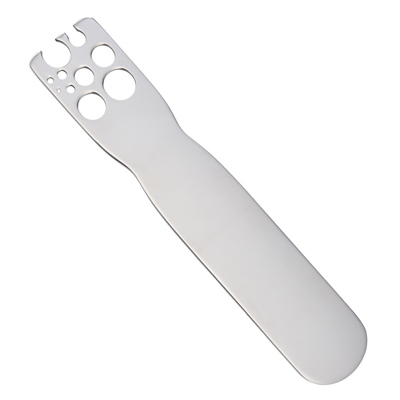 Stainless Steel Leaf Herb Stripper, LooseLeaf Kale, Chard, Collard Greens