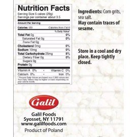 Galil Passover Corn Cakes, 3.1 oz. (3 Pack)