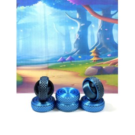 6pcs 3D Printed Gyro Fidget Spinner Toy, Fidget Spinners, Adults Stress Reliefs Toys for ADHD Autism