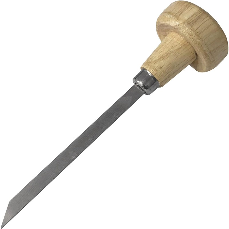 PRAZTECH® New 6pcs Gravers with Wooden Handles | Engraver Tool
