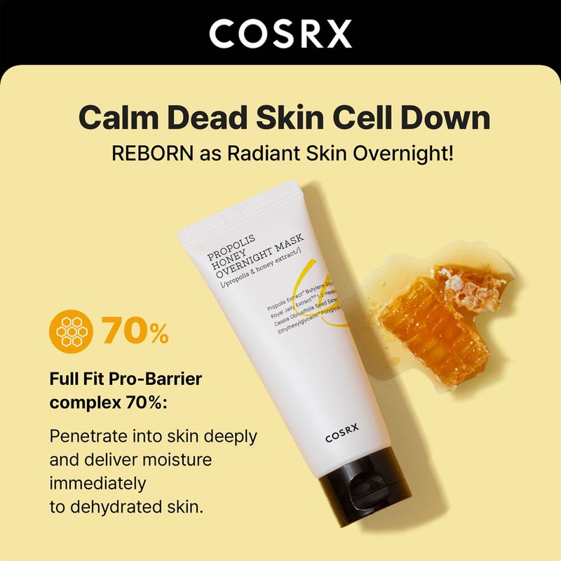 COSRX [COSRX]*renewal* Full Fit Propolis Honey Overnight Mask 60ml