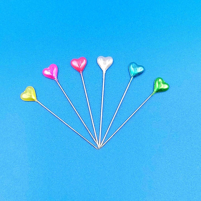 Sewing Pin Set - Heart Pins