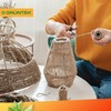 GRÜNTEK Garden Jute Twine 6 mm Thick, Binding Yarn, Garden