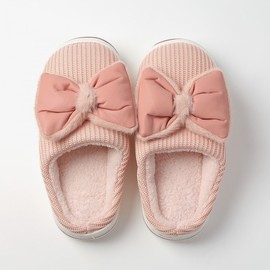 cutie ribbon winter Fur slippers (235-240mm)