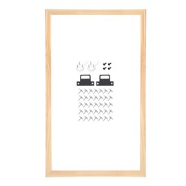 uxcell DIY Canvas Stretcher Bars, 28 x 16 Inch Canvas Frame Wooden Frames Kit Sturdy Stretcher Frames for Oil Paintings Prints Posters