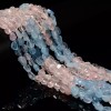 Unbranded 01-Natural Mixed Gemstone Pebble Nugget Beads Size 8x10mm 15.5''