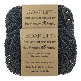 Soap Lift Soap Dish, Two Pack - Gray