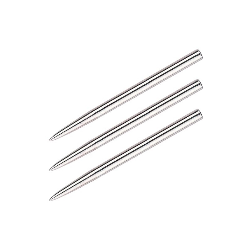 Unicorn UPL Spare Steel Tip Dart Points, Standard, Silver, One