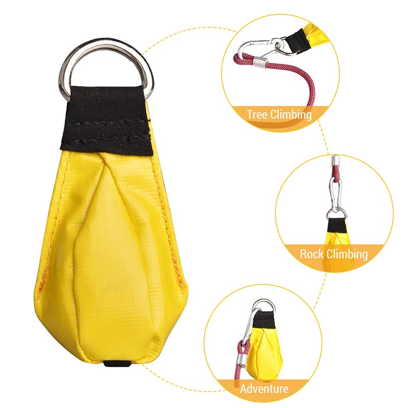 Multi Purpose Throw Weight Bag Throwing Rope Sandbag Climbing Rope