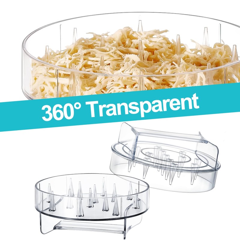 Chicken Shredder - Clear Chicken Shredder Tool Twist, Meat Shredder