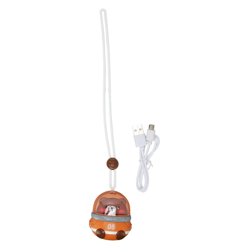 Rechargeable Necklace Fan 3 Levels Adjustable Bladeless USB Mini Hanging