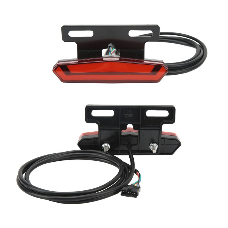 Electric Bicycle Tail Light LED Night Lighting Brake Warning Turn