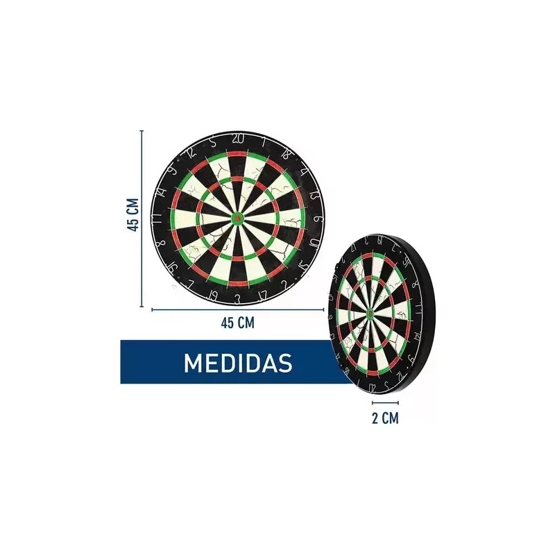 Dardos 2 Juegos De Dardos Diana 6 Dardos Precisos 45cm