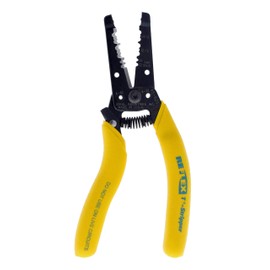 IDEAL Electrical 45-621 Reflex Super 12/2 & 14/2 NM Cable T Stripper - Dual NM Wire Stripper, Plier Nose, Slide Lock, Textured Grips